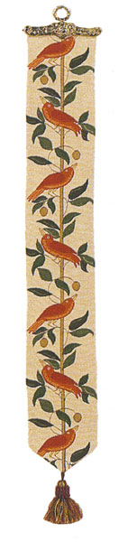 D155-1294-43*6 Bell Pull - BP-16 Tapestries: Tapestry gallery - Over 1500 tapestries and tapestry decorating accessories - Finest quality - Wide selection - Competitive prices - Source for wholesale 