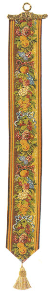 D155-1309-43*6 Bell Pull - BP-214 Tapestries: Tapestry gallery - Over 1500 tapestries and tapestry decorating accessories - Finest quality - Wide selection - Competitive prices - Source for wholesale