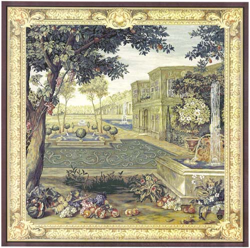 D155-1322-58*58 Chateau Fountain 9125 Tapestries: Tapestry gallery - Over 1500 tapestries and tapestry decorating accessories - Finest quality - Wide selection - Competitive prices - Source for whole
