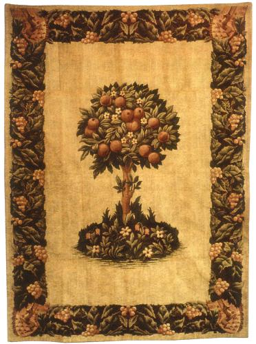 D155-134-76*56 Tree of Life (Chenille) Tapestries: Tapestry gallery - Over 1500 tapestries and tapestry decorating accessories - Finest quality - Wide selection - Competitive prices - Source for whol