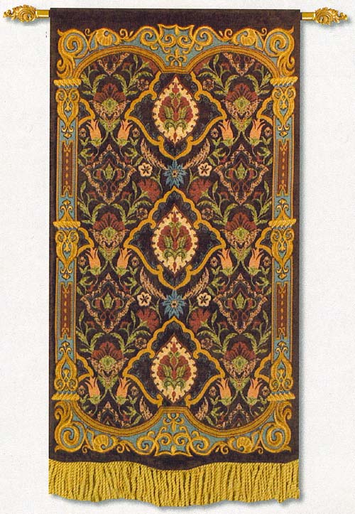 D155-1363-47*26 Vivian Tapestries: Tapestry gallery - Over 1500 tapestries and tapestry decorating accessories - Finest quality - Wide selection - Competitive prices - Source for wholesale tapestry 