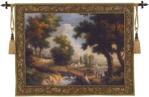 D155-1461-40*53 Early Autumn Crossing Tapestries: Tapestry gallery - Over 1500 tapestries and tapestry decorating accessories - Finest quality - Wide selection - Competitive prices - Source for whole