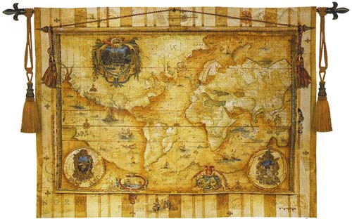 D155-1477-40*53 Souvenirs des Voyage Tapestries: Tapestry gallery - Over 1500 tapestries and tapestry decorating accessories - Finest quality - Wide selection - Competitive prices - Source for wholes