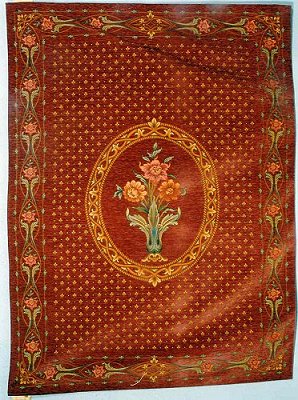 D155-160-76*56 Medallion Floral Tapestries: Tapestry gallery - Over 1500 tapestries and tapestry decorating accessories - Finest quality - Wide selection - Competitive prices - Source for wholesale t