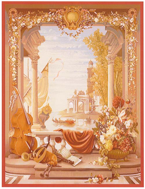D155-1617-78*58 Grand Harbour (9157) Tapestries: Tapestry gallery - Over 1500 tapestries and tapestry decorating accessories - Finest quality - Wide selection - Competitive prices - Source for wholes