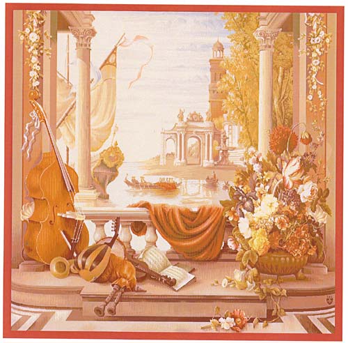 D155-1618-58*58 Grand Harbour (9161) Tapestries: Tapestry gallery - Over 1500 tapestries and tapestry decorating accessories - Finest quality - Wide selection - Competitive prices - Source for wholes