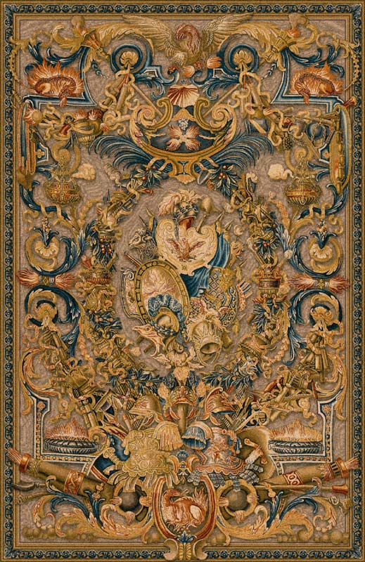 D155-1623-116*75 Feu Tapestries: Tapestry gallery - Over 1500 tapestries and tapestry decorating accessories - Finest quality - Wide selection - Competitive prices - Source for wholesale tapestry 