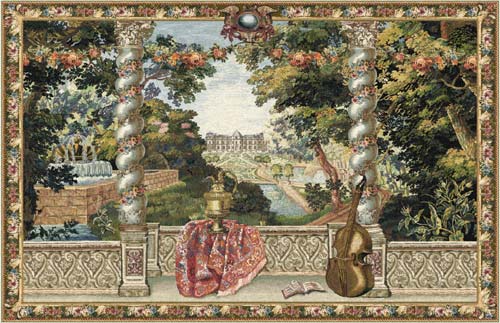 D155-1624-49*75 Domaine dEnghien Tapestries: Tapestry gallery - Over 1500 tapestries and tapestry decorating accessories - Finest quality - Wide selection - Competitive prices - Source for wholesale