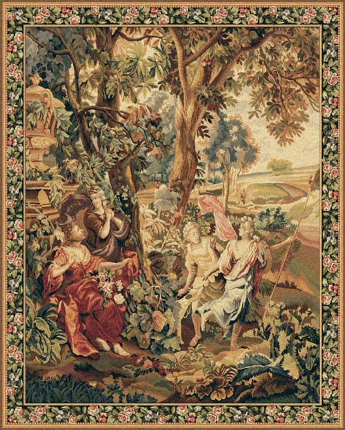 D155-1628-66*53 Country Scene Tapestries: Tapestry gallery - Over 1500 tapestries and tapestry decorating accessories - Finest quality - Wide selection - Competitive prices - Source for wholesale tap