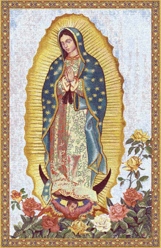 D155-1641-34*21 Guadalupe Tapestries: Tapestry gallery - Over 1500 tapestries and tapestry decorating accessories - Finest quality - Wide selection - Competitive prices - Source for wholesale tapestr
