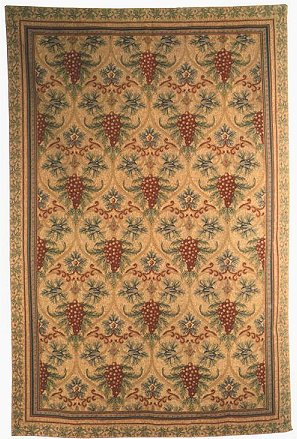 D155-166-76*56 Grapes Tapestries: Tapestry gallery - Over 1500 tapestries and tapestry decorating accessories - Finest quality - Wide selection - Competitive prices - Source for wholesale tapestry 
