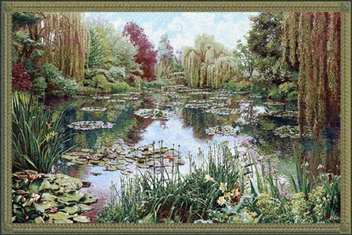 D155-1665-83*138 Monet (Horizontal) Tapestries: Tapestry gallery - Over 1500 tapestries and tapestry decorating accessories - Finest quality - Wide selection - Competitive prices - Source for wholesa