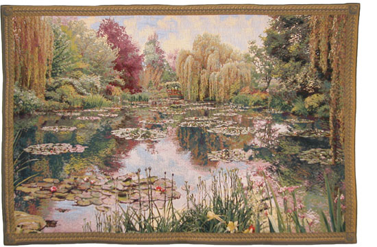 D155-1669-41*56 Monet Horizontal (small) Tapestries: Tapestry gallery - Over 1500 tapestries and tapestry decorating accessories - Finest quality - Wide selection - Competitive prices - Source for wh