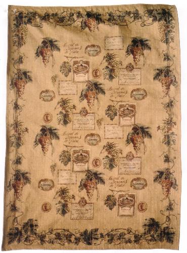 D155-167-72*56 Vignoble Tapestries: Tapestry gallery - Over 1500 tapestries and tapestry decorating accessories - Finest quality - Wide selection - Competitive prices - Source for wholesale tapestry 