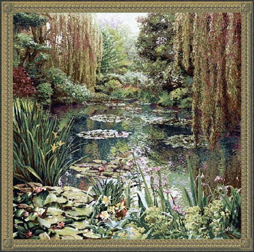 D155-1670-81*89 Monet Vertical (big) Tapestries: Tapestry gallery - Over 1500 tapestries and tapestry decorating accessories - Finest quality - Wide selection - Competitive prices - Source for wholes