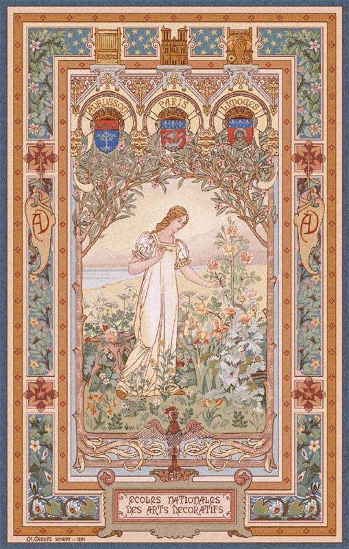 D155-1678-87*55 Aurore Tapestries: Tapestry gallery - Over 1500 tapestries and tapestry decorating accessories - Finest quality - Wide selection - Competitive prices - Source for wholesale tapestry 