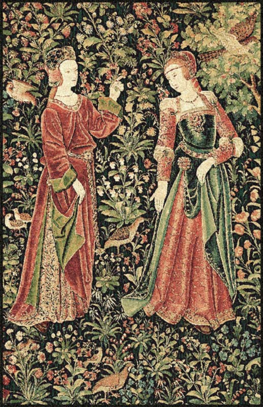 D155-1695-57*43 Promenade (left panel) Tapestries: Tapestry gallery - Over 1500 tapestries and tapestry decorating accessories - Finest quality - Wide selection - Competitive prices - Source for whol
