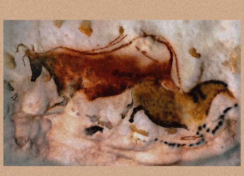 D155-1728-40*56 Vache et Cheval Tapestries: Tapestry gallery - Over 1500 tapestries and tapestry decorating accessories - Finest quality - Wide selection - Competitive prices - Source for wholesale t