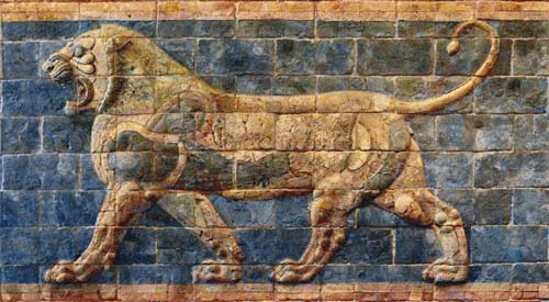 D155-1740-43*79 Lion II - Darius Tapestries: Tapestry gallery - Over 1500 tapestries and tapestry decorating accessories - Finest quality - Wide selection - Competitive prices - Source for wholesale 