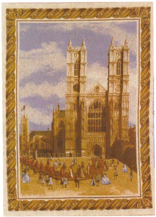 D155-1760-54*78 Westminster Abbey-Procession Knights of the bath Tapestries: Tapestry gallery - Over 1500 tapestries and tapestry decorating accessories - Finest quality - Wide selection - Competitiv