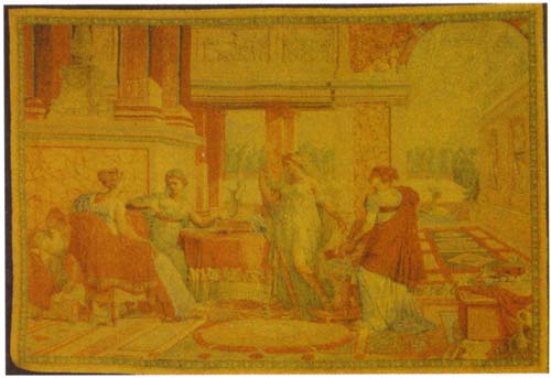 D155-1772-39*55 Ladies at Tea Tapestries: Tapestry gallery - Over 1500 tapestries and tapestry decorating accessories - Finest quality - Wide selection - Competitive prices - Source for wholesale tap