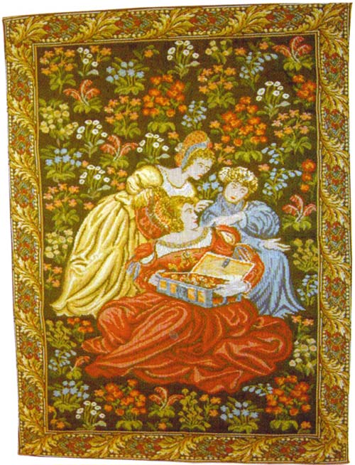 D155-1780-35*27 Princess Tapestries: Tapestry gallery - Over 1500 tapestries and tapestry decorating accessories - Finest quality - Wide selection - Competitive prices - Source for wholesale tapestry