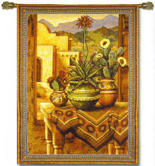 D155-1810-53*40 Desert Adobe Tapestries: Tapestry gallery - Over 1500 tapestries and tapestry decorating accessories - Finest quality - Wide selection - Competitive prices - Source for wholesale tape