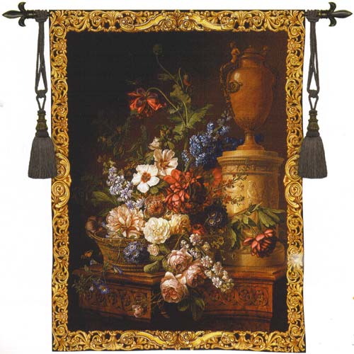 D155-1852-53*38 Fleur Du Siecle Tapestries: Tapestry gallery - Over 1500 tapestries and tapestry decorating accessories - Finest quality - Wide selection - Competitive prices - Source for wholesale t