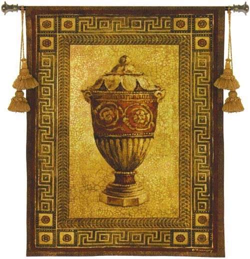D155-1869-53*39 Vessel of Antiquity II Tapestries: Tapestry gallery - Over 1500 tapestries and tapestry decorating accessories - Finest quality - Wide selection - Competitive prices - Source for whol