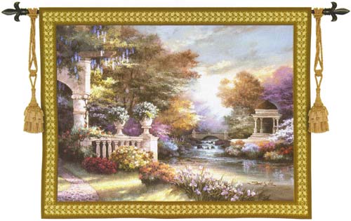 D155-1883-41*53 Peaceful Song Tapestries: Tapestry gallery - Over 1500 tapestries and tapestry decorating accessories - Finest quality - Wide selection - Competitive prices - Source for wholesale tap