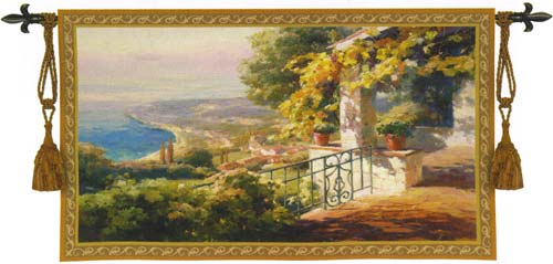 D155-1891-30*53 Balcony Tapestries: Tapestry gallery - Over 1500 tapestries and tapestry decorating accessories - Finest quality - Wide selection - Competitive prices - Source for wholesale tapestry 