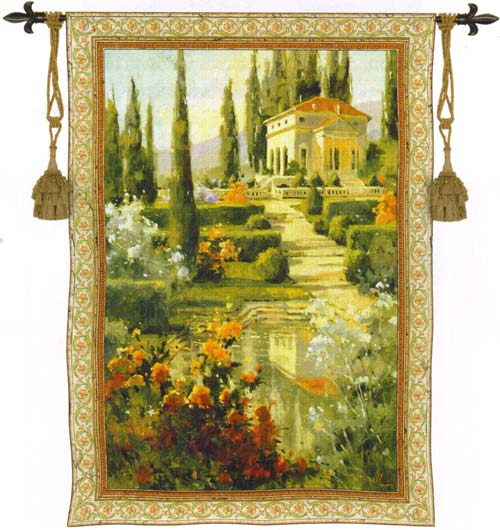 D155-1896-53*42 Tuscany Estate Tapestries: Tapestry gallery - Over 1500 tapestries and tapestry decorating accessories - Finest quality - Wide selection - Competitive prices - Source for wholesale ta