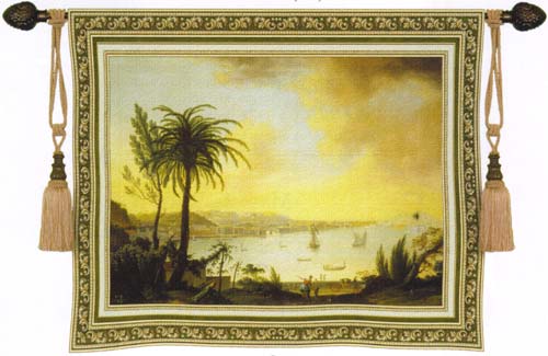D155-1904-42*53 View of Naples Tapestries: Tapestry gallery - Over 1500 tapestries and tapestry decorating accessories - Finest quality - Wide selection - Competitive prices - Source for wholesale ta