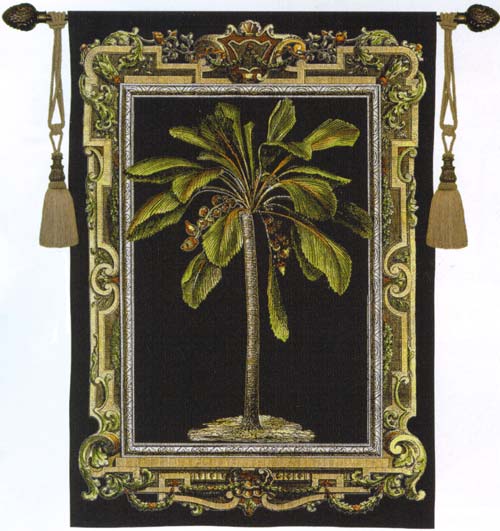 D155-1908-53*38 Masterpiece Palm I Tapestries: Tapestry gallery - Over 1500 tapestries and tapestry decorating accessories - Finest quality - Wide selection - Competitive prices - Source for wholesal