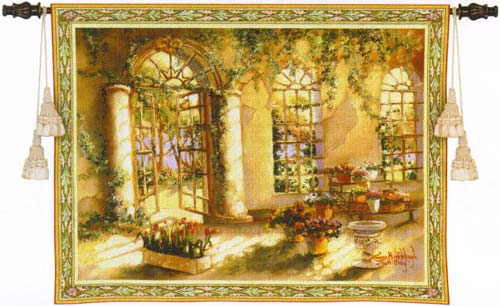 D155-1916-42*53 Sun Day Tapestries: Tapestry gallery - Over 1500 tapestries and tapestry decorating accessories - Finest quality - Wide selection - Competitive prices - Source for wholesale tapestry 
