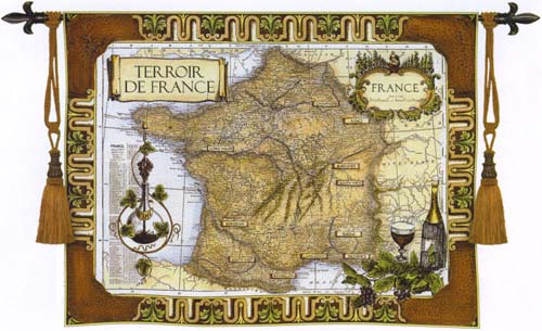 D155-1938-42*53 French Wine Country Tapestries: Tapestry gallery - Over 1500 tapestries and tapestry decorating accessories - Finest quality - Wide selection - Competitive prices - Source for wholesa