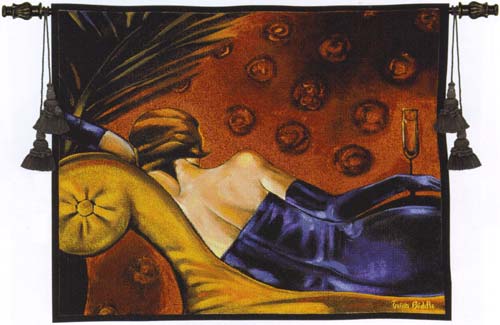 D155-1951-27*36 Champagne Lounge Tapestries: Tapestry gallery - Over 1500 tapestries and tapestry decorating accessories - Finest quality - Wide selection - Competitive prices - Source for wholesale 