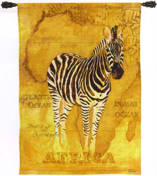 D155-1966-53*38 African Voyage II Tapestries: Tapestry gallery - Over 1500 tapestries and tapestry decorating accessories - Finest quality - Wide selection - Competitive prices - Source for wholesale