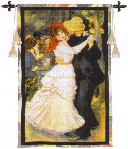 D155-1979-53*38 Dance at Bougival Tapestries: Tapestry gallery - Over 1500 tapestries and tapestry decorating accessories - Finest quality - Wide selection - Competitive prices - Source for wholesale