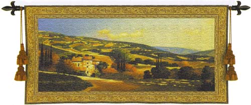 D155-1988-27*53 My Villa in Tuscany Tapestries: Tapestry gallery - Over 1500 tapestries and tapestry decorating accessories - Finest quality - Wide selection - Competitive prices - Source for wholesa