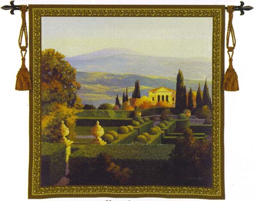 D155-1992-53*53 Villa DOrcia Tapestries: Tapestry gallery - Over 1500 tapestries and tapestry decorating accessories - Finest quality - Wide selection - Competitive prices - Source for wholesale tap