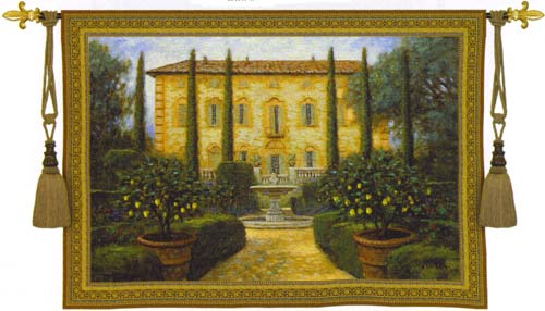 D155-1993-36*53 Italian Villa Tapestries: Tapestry gallery - Over 1500 tapestries and tapestry decorating accessories - Finest quality - Wide selection - Competitive prices - Source for wholesale tap