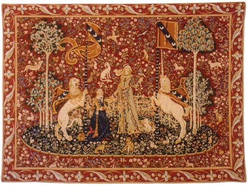 D155-201-35*45 Le Gout (The Taste) Tapestries: Tapestry gallery - Over 1500 tapestries and tapestry decorating accessories - Finest quality - Wide selection - Competitive prices - Source for wholesal