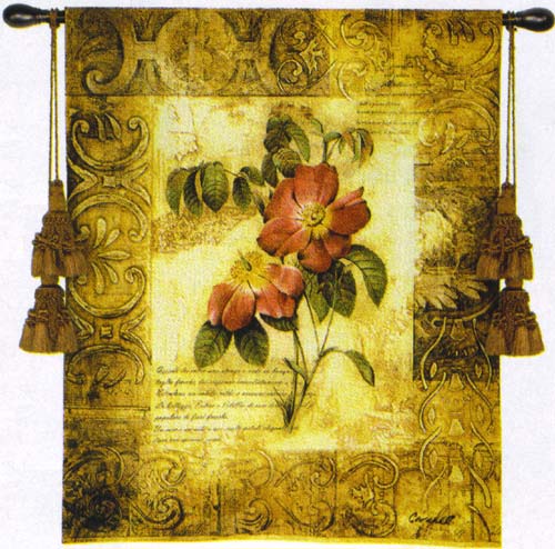 D155-2030-53*41 Blossoming Elegance III Tapestries: Tapestry gallery - Over 1500 tapestries and tapestry decorating accessories - Finest quality - Wide selection - Competitive prices - Source for who