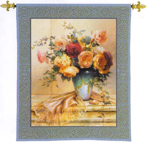 D155-2036-53*44 Jennies Mantel II Tapestries: Tapestry gallery - Over 1500 tapestries and tapestry decorating accessories - Finest quality - Wide selection - Competitive prices - Source for wholesal
