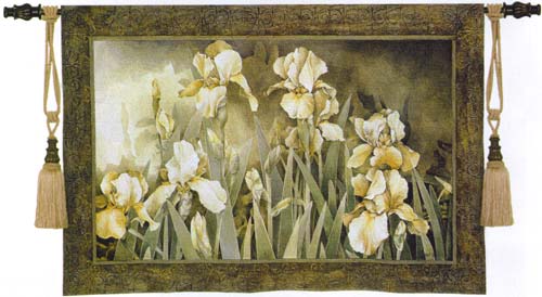 D155-2047-37*53 Field of Irises Tapestries: Tapestry gallery - Over 1500 tapestries and tapestry decorating accessories - Finest quality - Wide selection - Competitive prices - Source for wholesale t