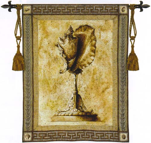 D155-2050-53*42 Ornamentum Strombus Gigas Tapestries: Tapestry gallery - Over 1500 tapestries and tapestry decorating accessories - Finest quality - Wide selection - Competitive prices - Source for w