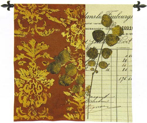 D155-2054-53*53 Burnished Eucalyptus Tapestries: Tapestry gallery - Over 1500 tapestries and tapestry decorating accessories - Finest quality - Wide selection - Competitive prices - Source for wholes