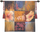D155-2111-53*53 Tropical Nine Patch II Tapestries: Tapestry gallery - Over 1500 tapestries and tapestry decorating accessories - Finest quality - Wide selection - Competitive prices - Source for whol