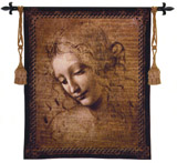 D155-2121-53*47 Female Head Tapestries: Tapestry gallery - Over 1500 tapestries and tapestry decorating accessories - Finest quality - Wide selection - Competitive prices - Source for wholesale tapes